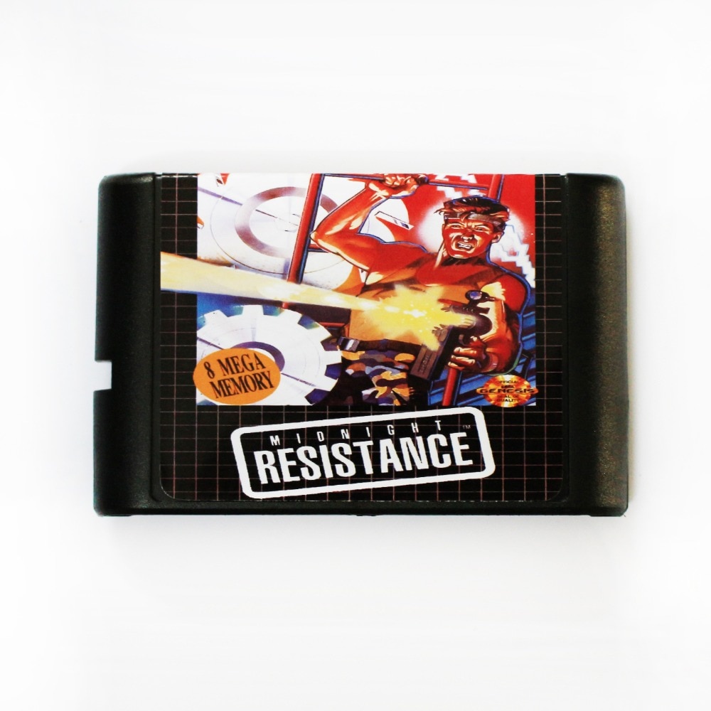 Contra 3 Midnight Resistance Sega Genesis  SEGA ..